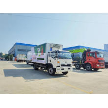 HOWO 4X2 8tons Refrigeration Reefer Van Truck